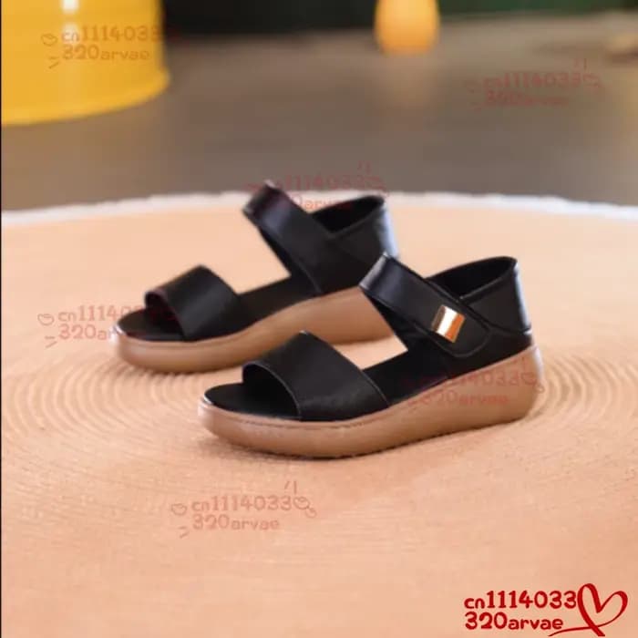 Sandales à plateforme pour femmes, sandales légères et respirantes à bout ouvert, chaussures décontr