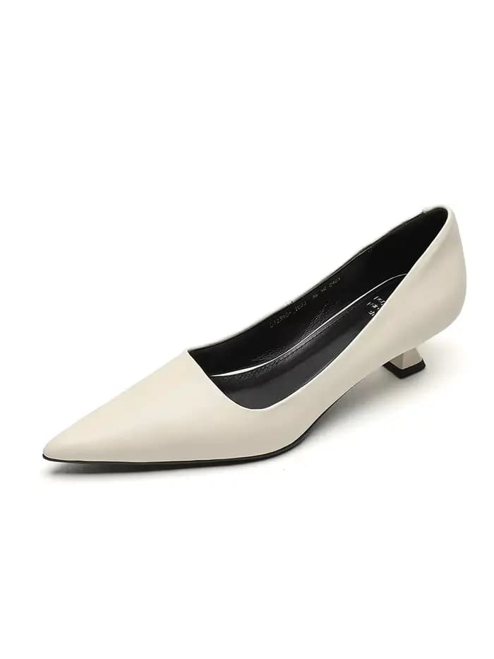 Escarpins pointus en cuir fendu pour femmes, escarpins sexy pour dames, talons fins, chaussures de s