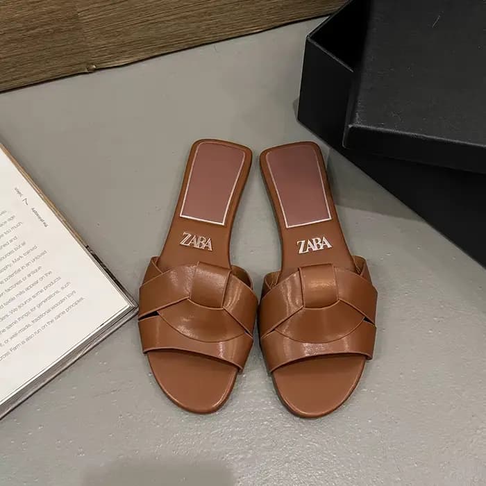 Sandales pour femmes de luxe de créateur 2025 nouvelle mode tissé sandales pour femmes confortables 