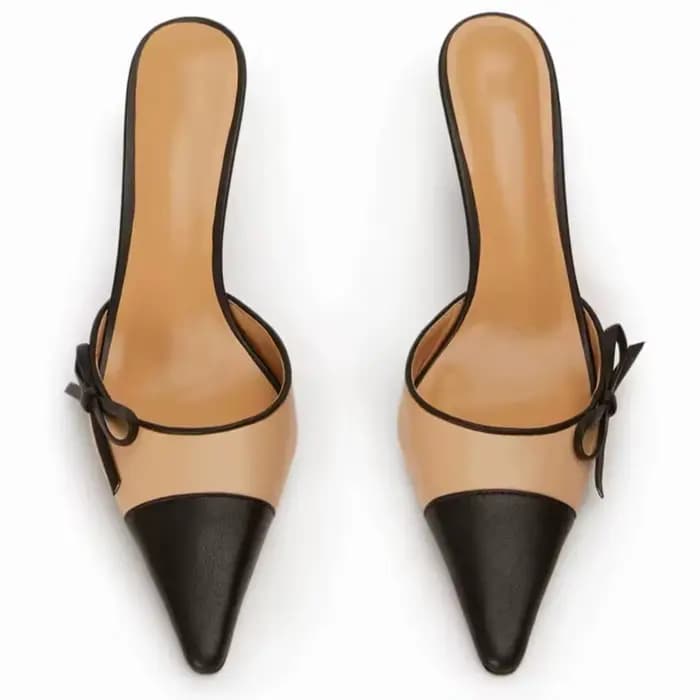 2026 Sandales à talons hauts à bout pointu, style Baotou français, sexy, à bride unique, nouveau sty
