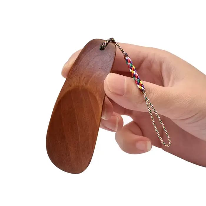 Mini chausse-pied portable, klaxon à chaussure de voyage en bois avec, lève-chaussures léger fabriqu