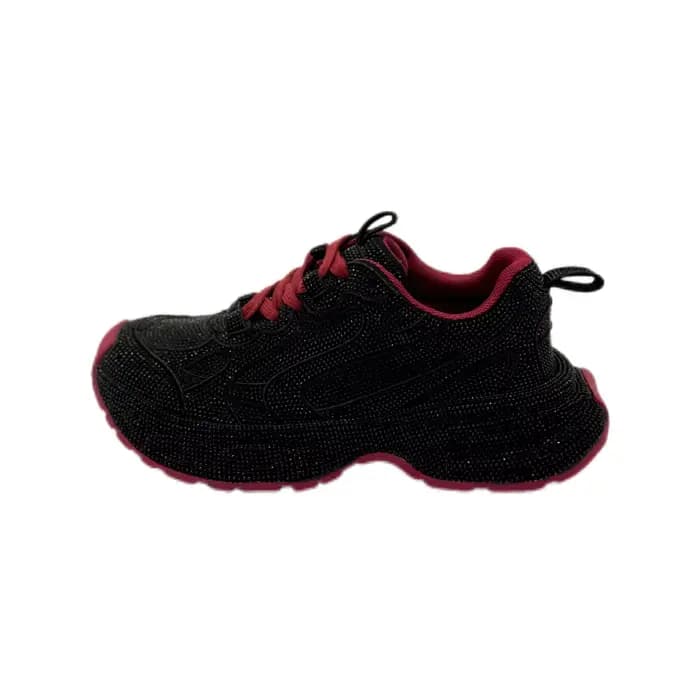 Chaussures décontractées tendance pour femme, style Gypsy, à semelle épaisse, ornées de strass, coll