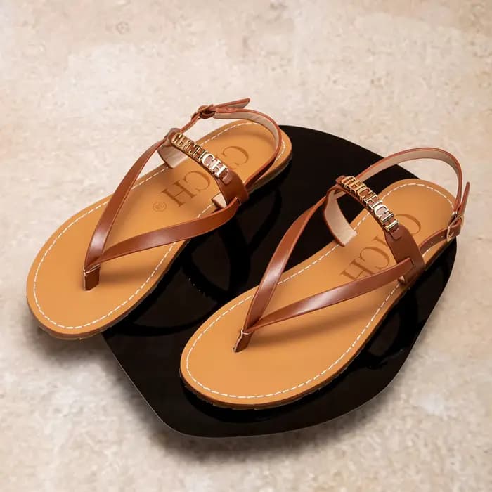 Sandales pour femmes, Design à sangle, Cool et Simple, fabrication soignée, chaussures de plage déco