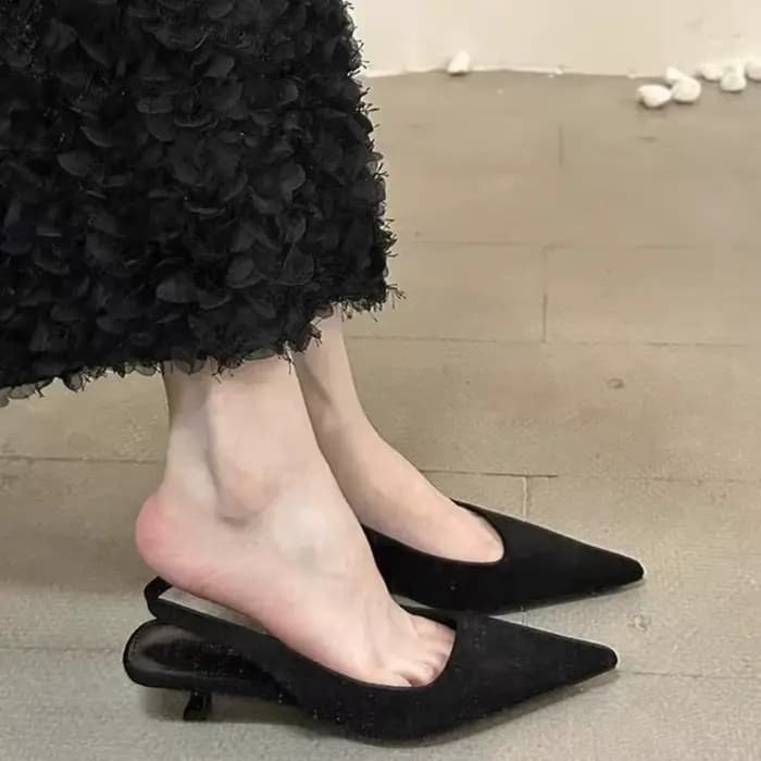 Nouvelles Sandales Femme 2026 à Talon Bas et Bout Fermé, Motif Léopard, Mules Élégantes pour Soirée,