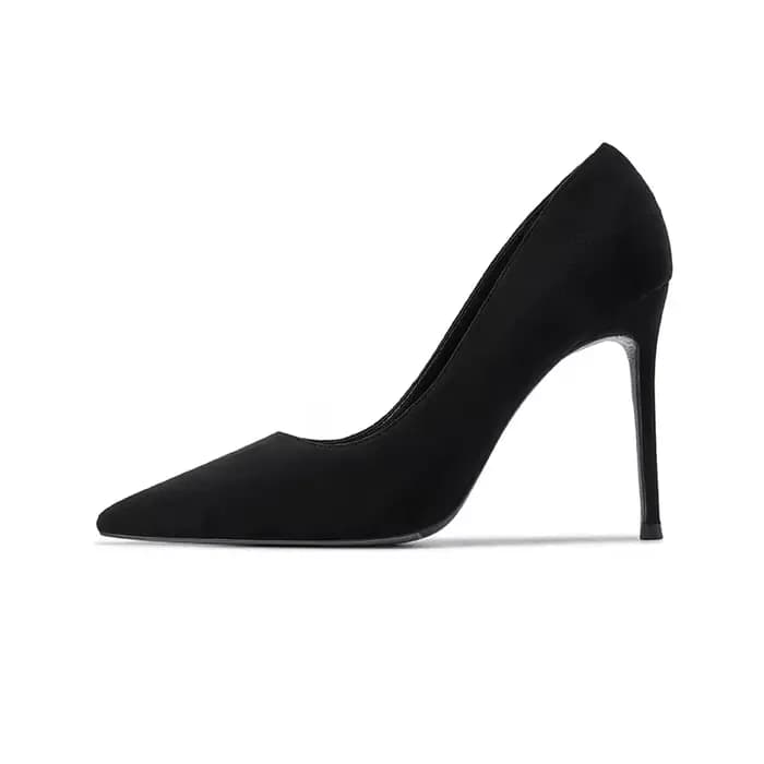 Escarpins à talons aiguilles en daim pour femmes, chaussures de travail professionnelles Ol, Parker 