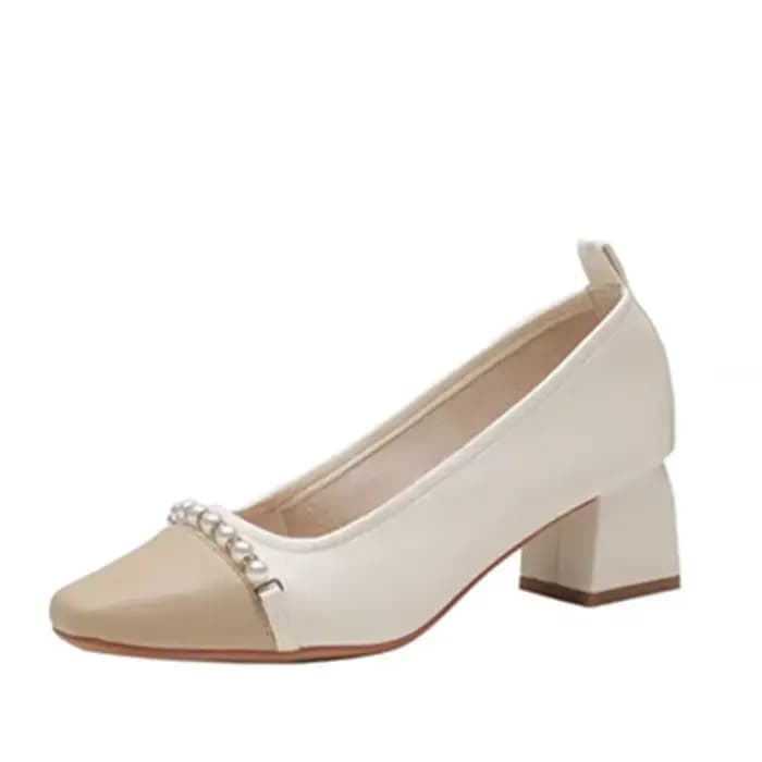 Chaussures d'été à talons carrés pour femmes, avec mocassins moyens, offre élégante, chaussures Y2k 