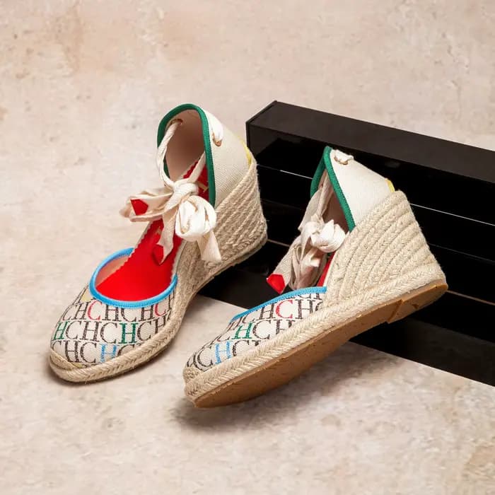 Sandales pour femmes 2025 nouvelles sandales à talons inclinés inférieurs en chanvre chaussures pour
