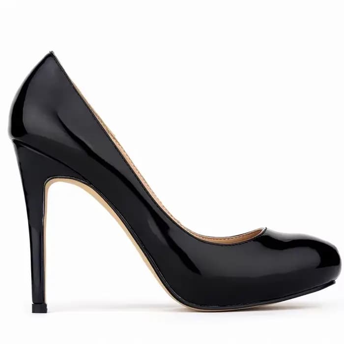 Escarpins en cuir verni pour femmes, plateforme 11cm, mode, rond, Parker, talons hauts, dame peu pro
