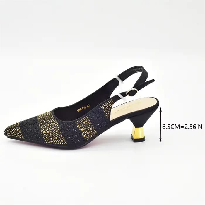 Doershow-Ensembles de chaussures et de sacs italiens, sacs à main en argent de charbon, sacs assorti