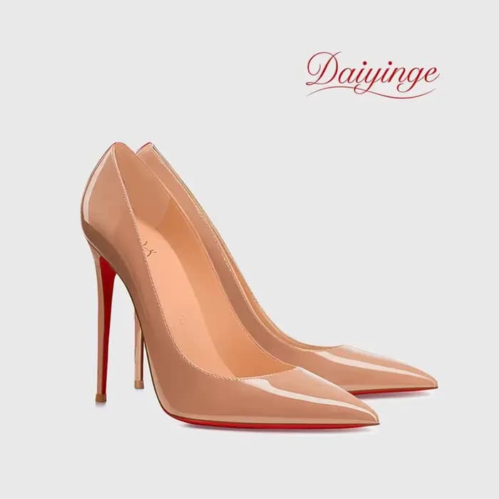 Escarpins à talons hauts pour femmes 2026, nouvelle collection de luxe, semelles rouges, talons aigu