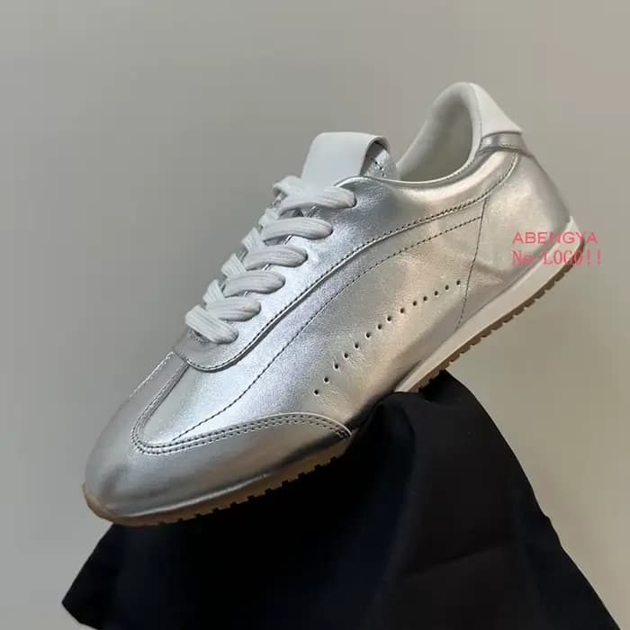 Mocassins plats en daim kaki pour femmes, chaussures de marche en cuir à lacets, espadrilles décontr