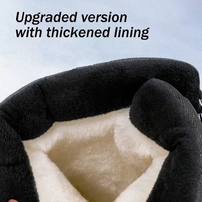 Bottes de neige imperméables pour femmes, chaussures chaudes, fourrure mi-mollet, légères, pour la m