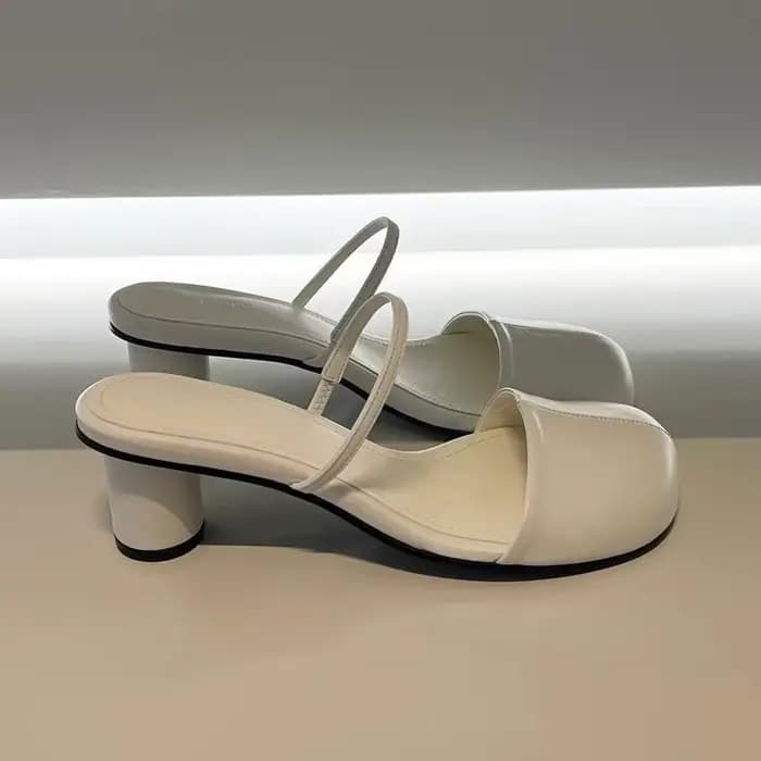 Mules chaussures femmes talons hauts pantoufles sandales pour femme été 2025 tendance mocassins chau