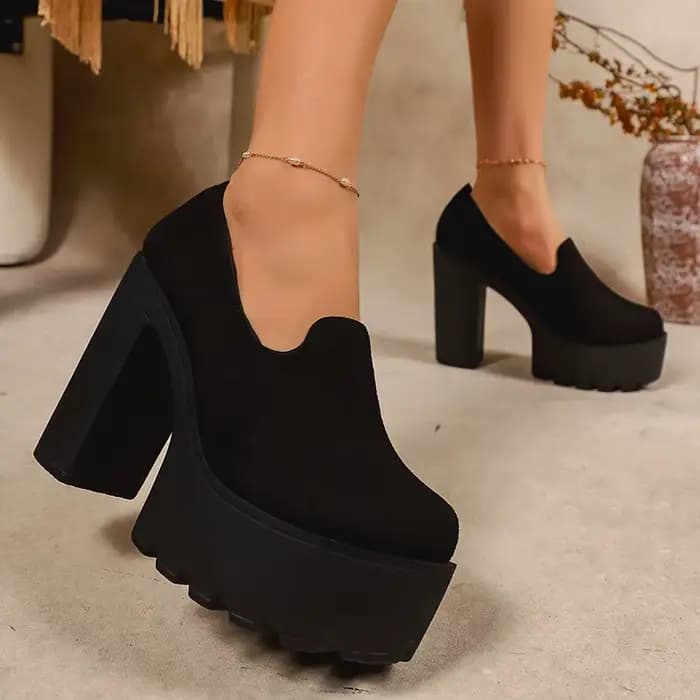 Pumps à plateforme épaisse à imprimé léopard pour femmes, printemps 2026, marron, talons très hauts,