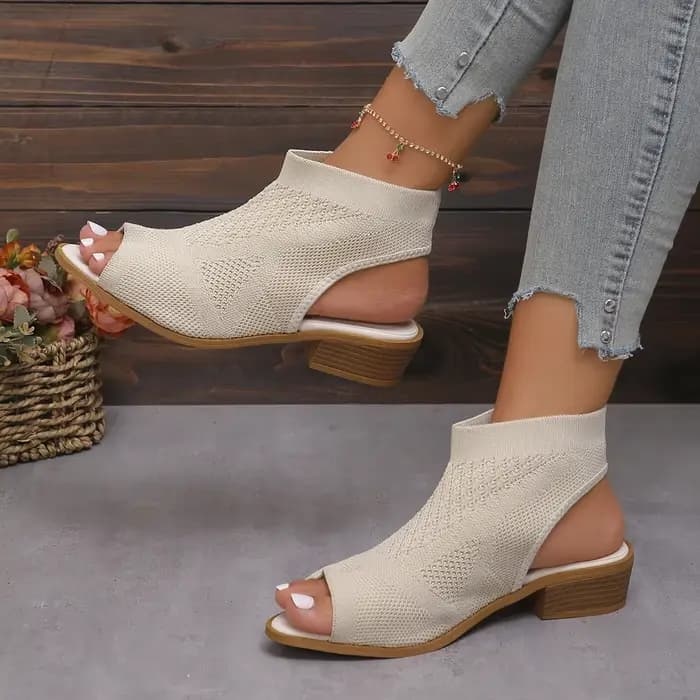 Femmes sandales 2025 nouvelle mode d'été sandales confortables décontractées bout ouvert sandales d'