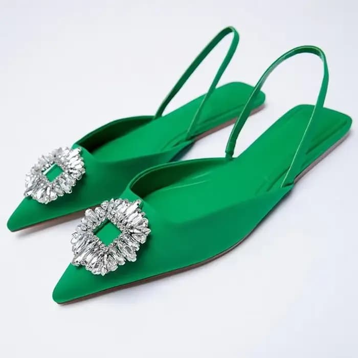 Sandales à talons hauts pointus pour femmes mode Sexy femmes chaussures 2025 été nouvelles Mules tal