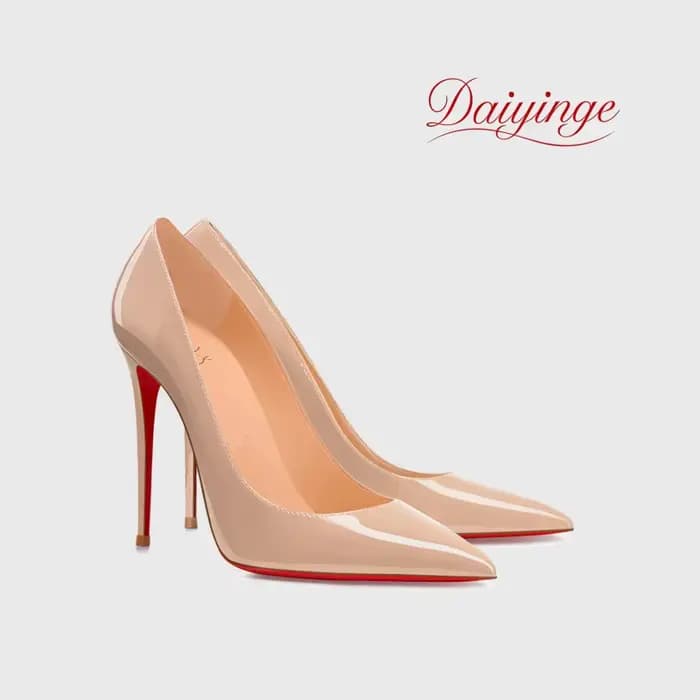Escarpins à talons hauts pour femmes 2026, nouvelle collection de luxe, semelles rouges, talons aigu