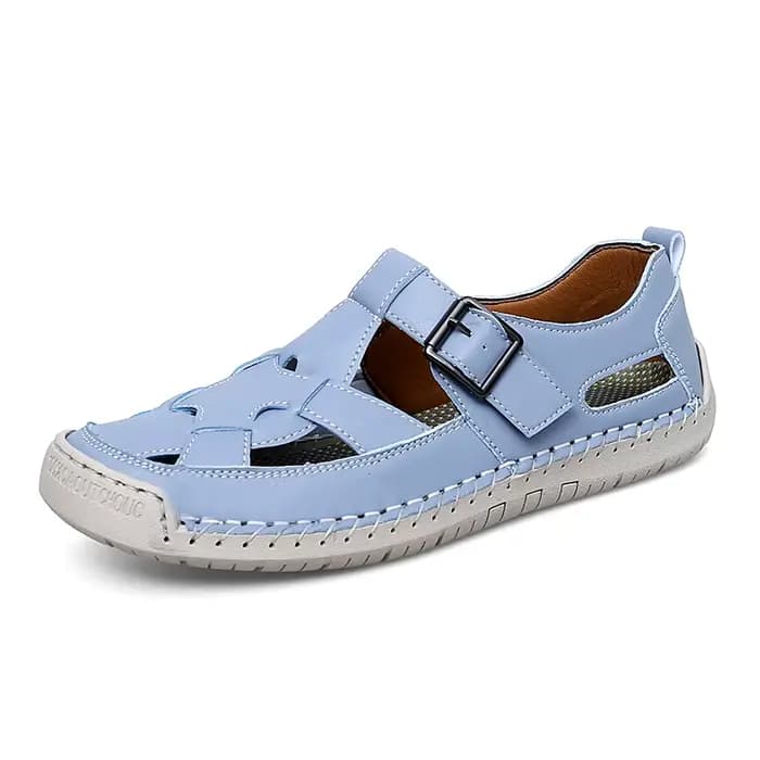 Nouvelles sandales en cuir pour femmes, style bohème, chaussures d'été pour femmes, sandales gladiat