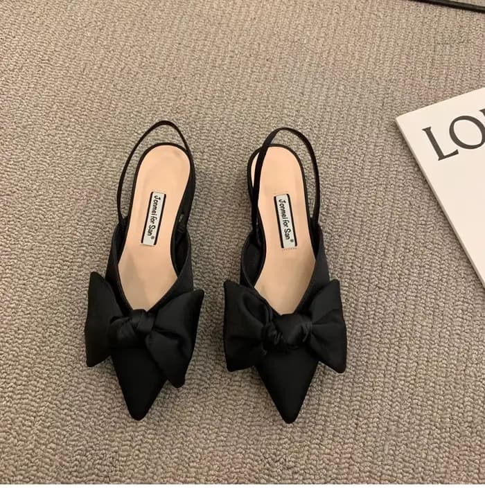 Baotou-Sandales pointues à talons bas pour femmes, bride fine, talons hauts, mode estivale, 2022