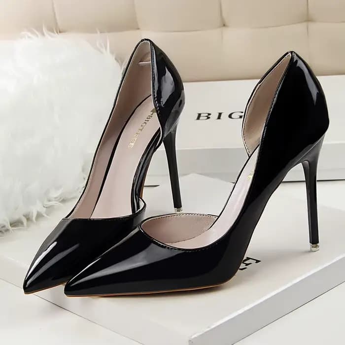 Escarpins jaunes à talons hauts 7.5cm 10.5cm pour femmes, chaussures de bureau sexy, talons aiguille