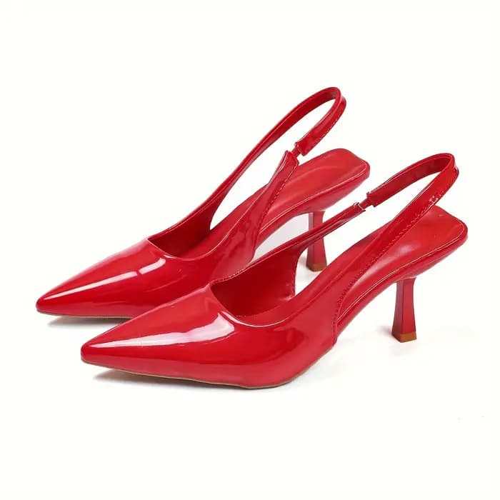 Sandales à talons hauts pour femmes, nouvelle marque, chaussures Slingback, mode dames, élégantes, t
