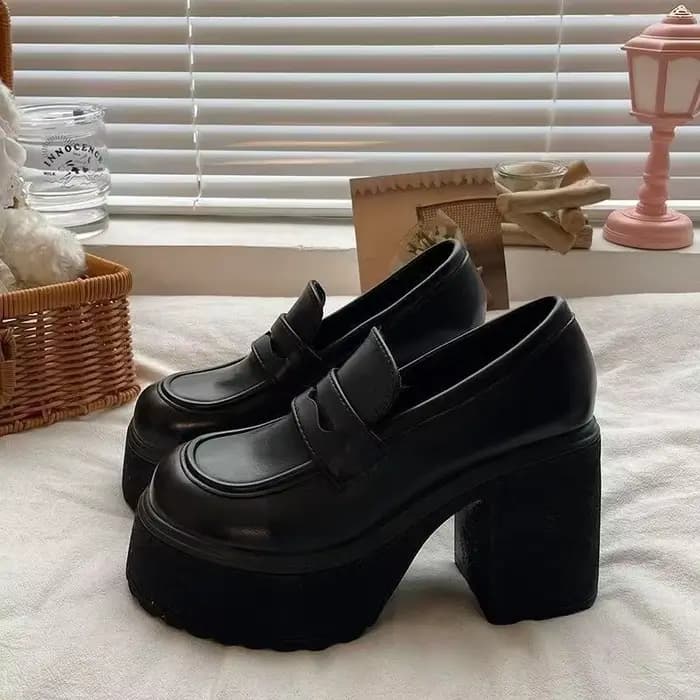 Mary Janes femmes oes Thi Bot rehaussant Faionable printemps automne rétro talons hauts romain Sle s