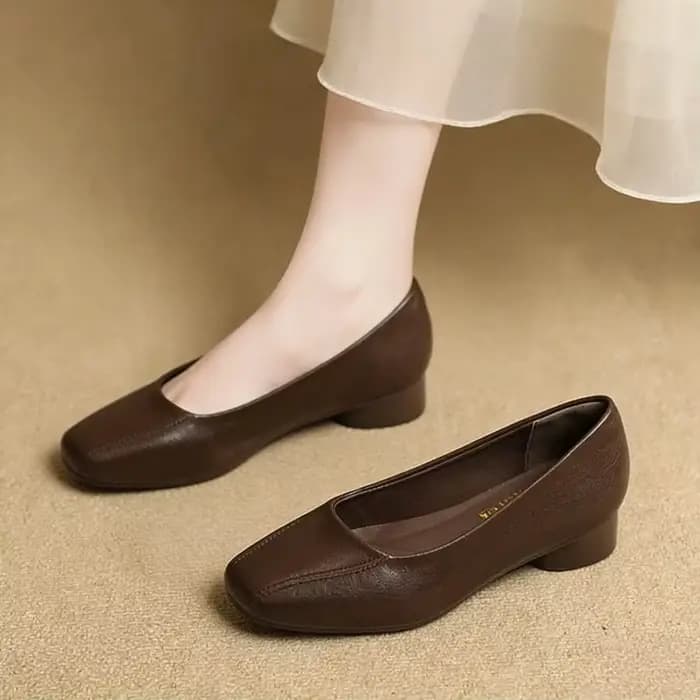 Escarpins de soirée pour femme à bout pointu, talon texturé, semelle intérieure en mousse à mémoire 