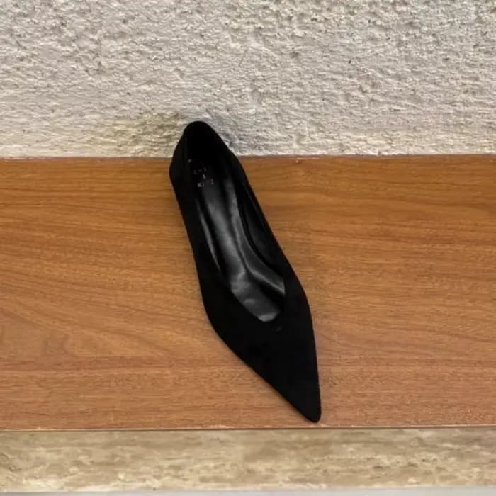 Chaussures plates femmes chaussures bout pointu sandales décontractées peu profondes confortable mar
