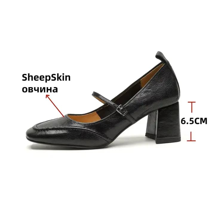 FEDONAS-Chaussures à Talons Hauts en Cuir group pour Femme, Escarpins à Essence Mary, Bouche Peu Pro