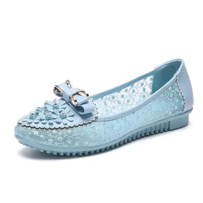 Sandales Respirantes à Plateforme Plate pour Femme, Chaussures d'Été à Enfiler, Mocassins Féminins, 