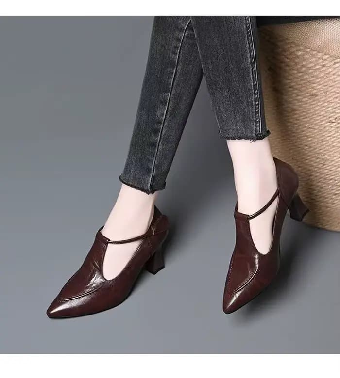 Femmes Talons Épais Chaussures
