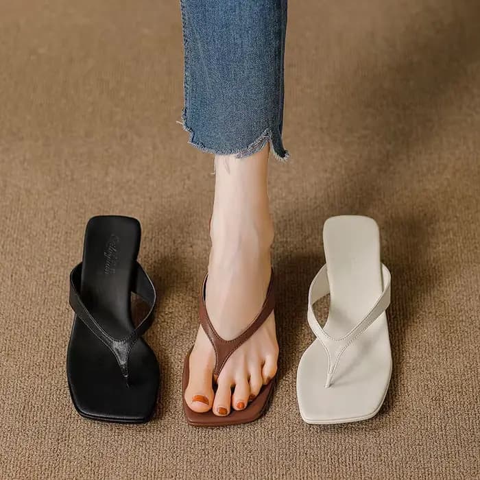 Sandales à talons chaton pour femmes
