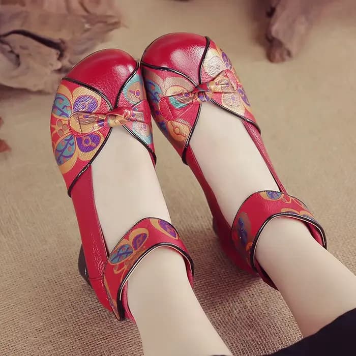 Xiuteng-Escarpins en cuir véritable pour femmes