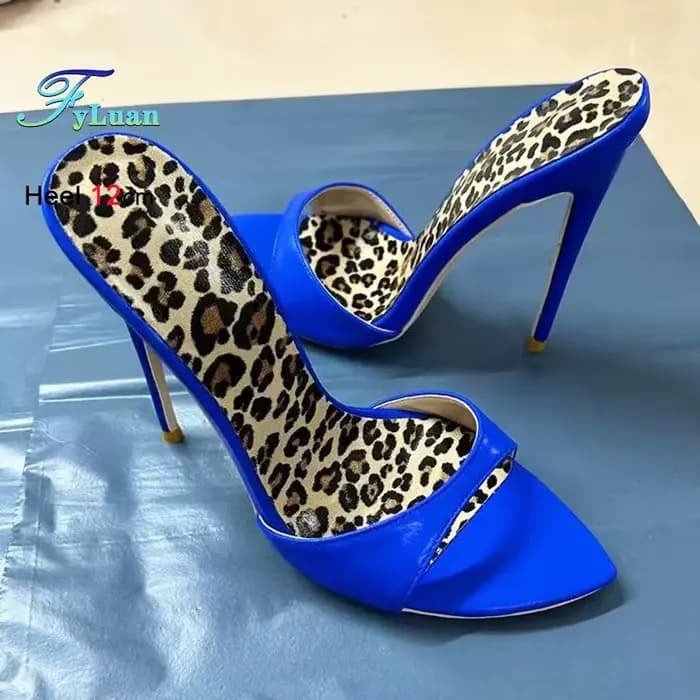 Pantoufles à talons aiguilles pour femmes