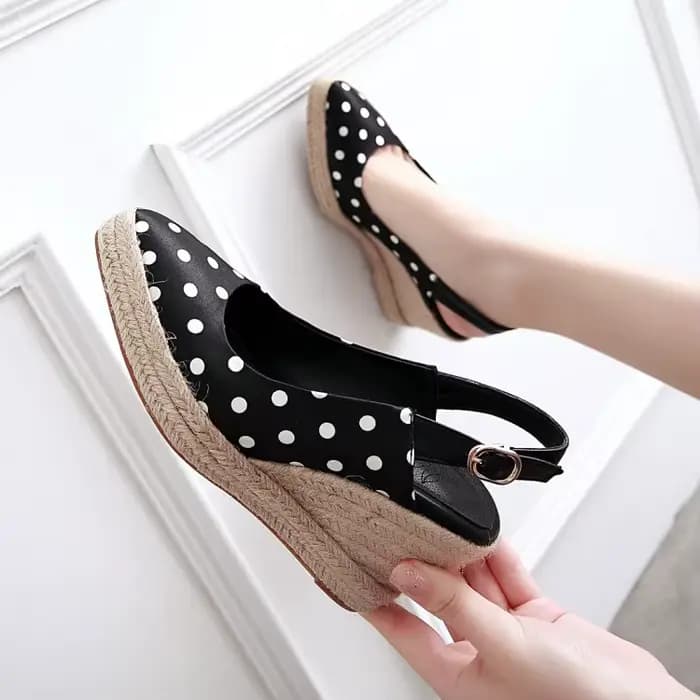 EAGSITY Espadrilles à plateforme pour femmes