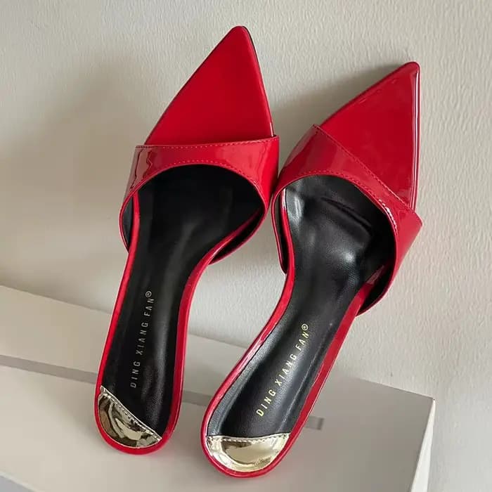Escarpins à talons hauts pointus pour femmes