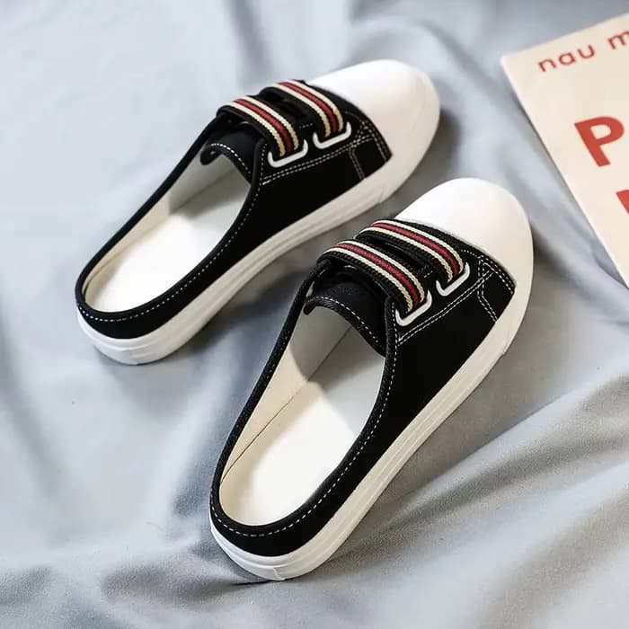Mules en Toile pour Femme