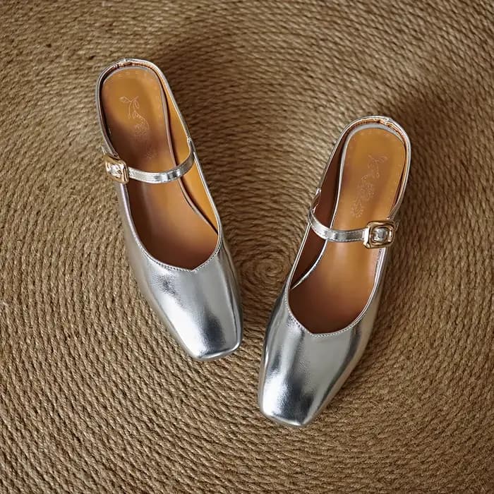 2025 tout nouveau Mature noir Beige femmes Slingback pompes mode gros talons moyens dame chaussures Plus petite grande taille 32 43 46