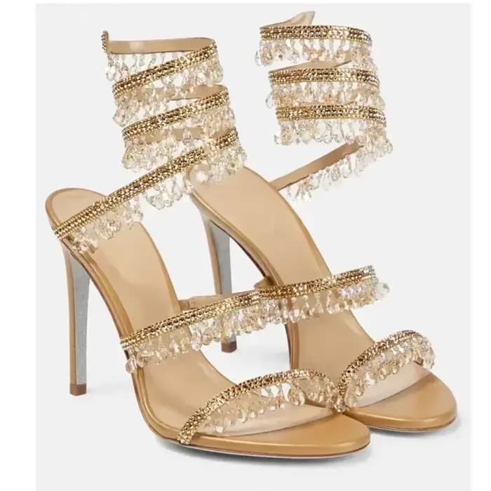 Nouvelles sandales pour femmes à strass