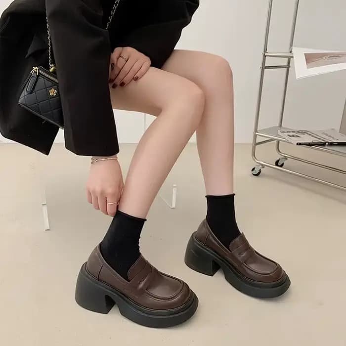 Escarpins en cuir de luxe pour femmes