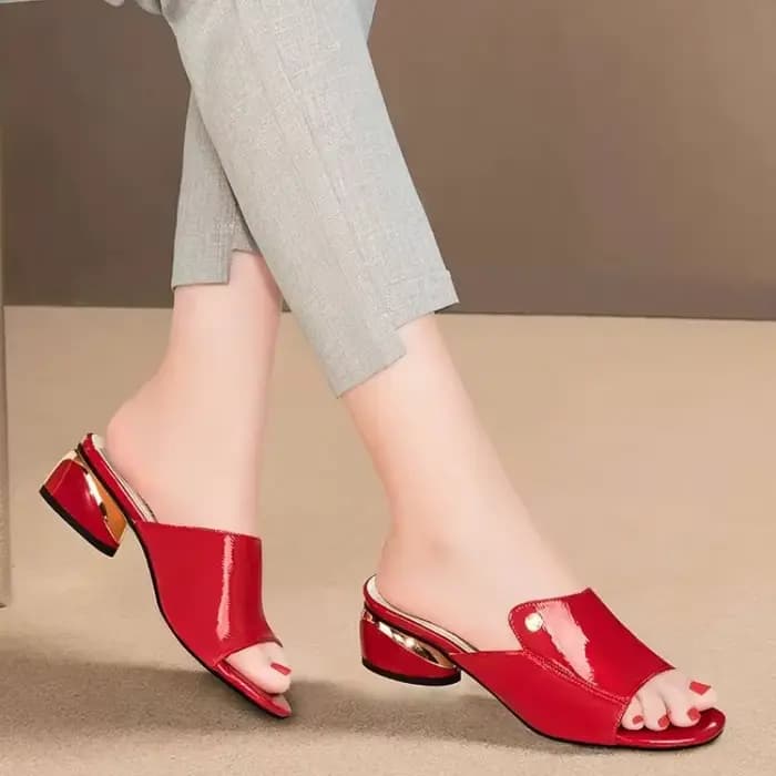 Chaussures pour femmes mode rouge Sexy