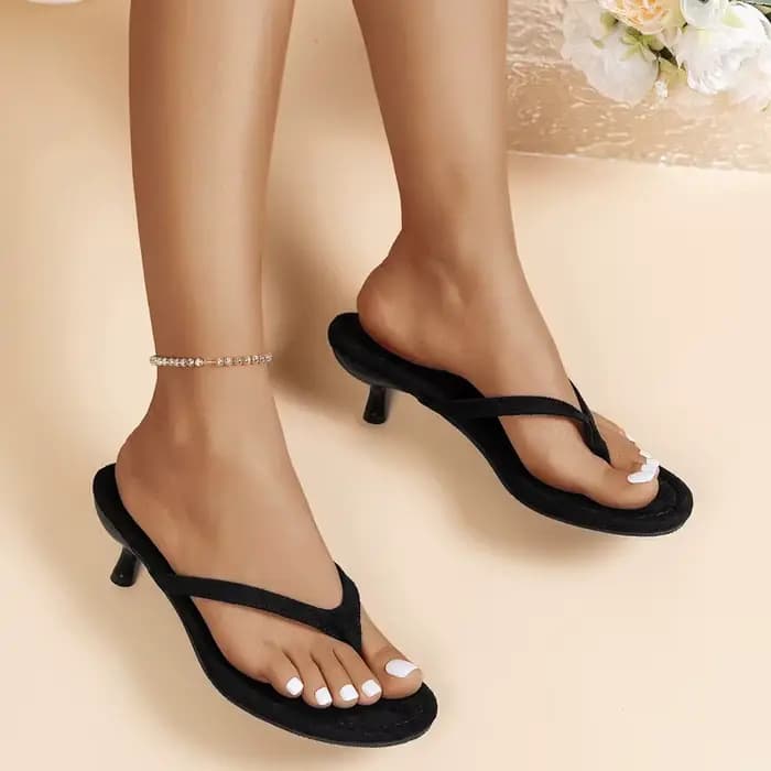 Sandales à talons fins marron pour femmes, confortables, pour l'été, la plage, les vacances, les fêtes, style décontracté, à porter au quotidien