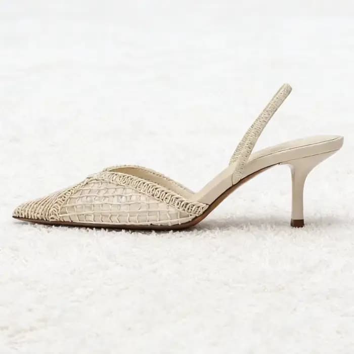 Escarpins de marque tissés en maille confortable pour femmes