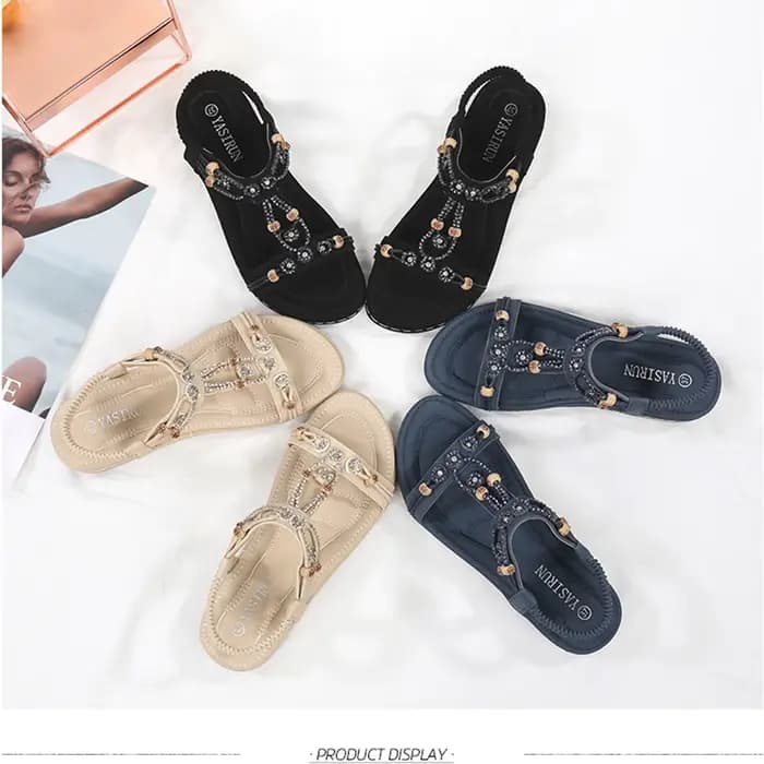 Sandales plates pour femmes