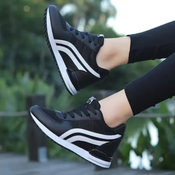 Chaussures à talons compensés respirantes pour femmes