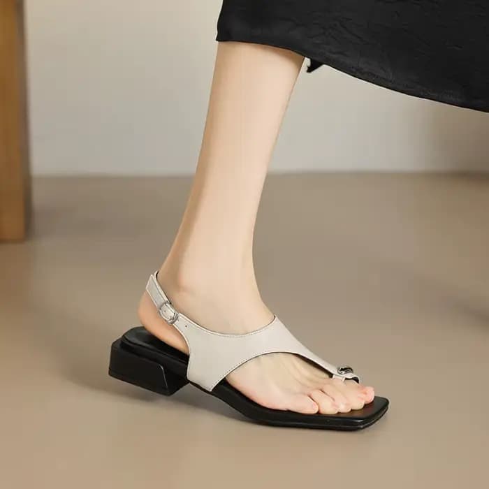 Sandales Piedmont à talons bas pour femmes