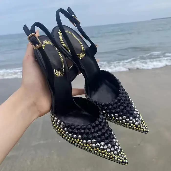 Slingbacks dégradés en biscuits pour femmes