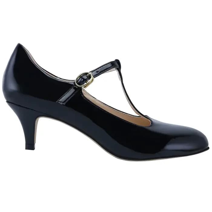 Escarpins en cuir verni à bouche peu profonde pour femmes, chaussures à talons bas et hauts de 5cm, pour le travail au bureau, couleur chair, pour robe de soirée de mariage, grande taille 42