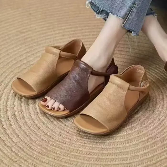 Sandales d'été vintage faites à la main 2026