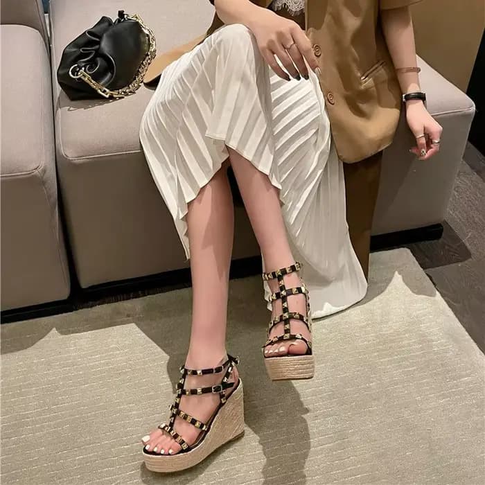 Sandales compensées pour femmes